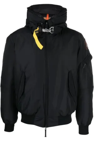 Parajumpers Homme, Vestes, Noir, Taille: M Veste Rembourrée à Écusson Logo