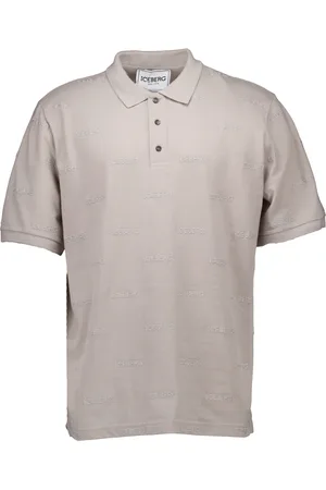 Iceberg Homme, Tops, Gris, Taille: XL Polo Gris Clair