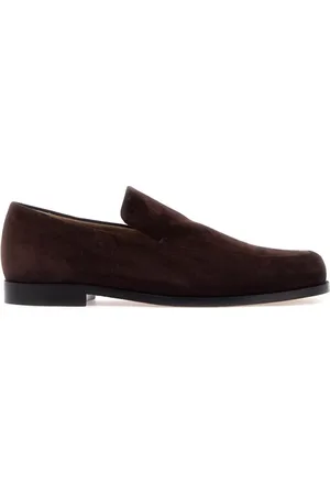Khaite Femme, Chaussures, Brun, Taille: 40 EU Mocassins en Cuir Suédé Design Minimal