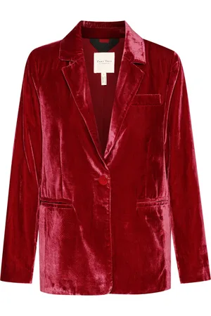 Part Two Femme, Vestes, Rouge, Taille: 44 FR Blazer Rouge Rythmique Lorettapw de