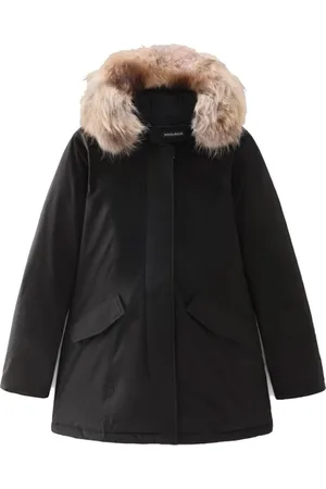 Woolrich Femme, Vestes, Noir, Taille: 38 FR Parka de luxe Arctic Raccoon