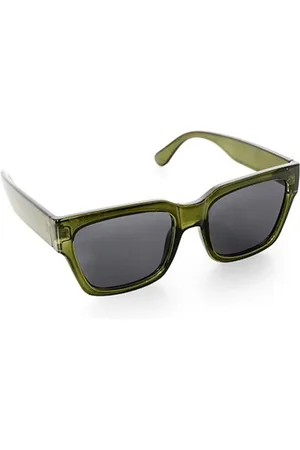 Part Two Femme, Accessoires, Vert, Taille: ONE Size Lunettes de soleil Vert Lichen Profond