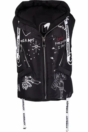 Khrisjoy Femme, Vestes, Noir, Taille: 38 FR Veste Iconic Puff