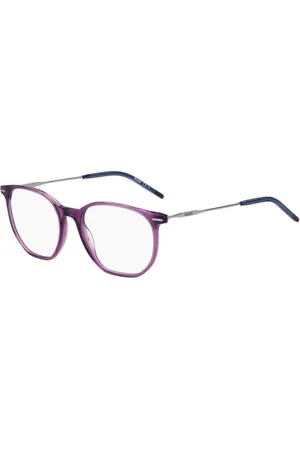 HUGO BOSS Femme, Accessoires, Violet, Taille: ONE Size Montures Acétate Cadran Violet