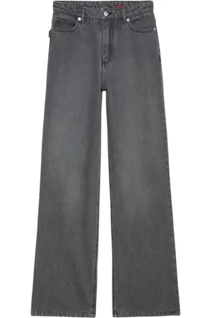 Zadig & Voltaire Femme, Jeans, Gris, Taille: W29 Jean Droit Taille Haute