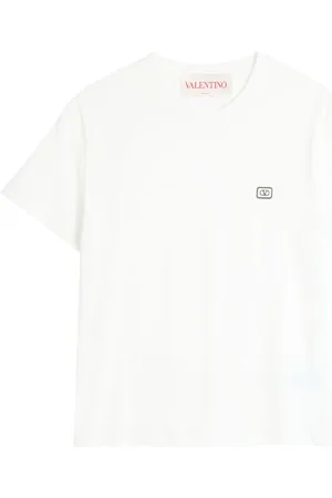 VALENTINO GARAVANI Homme, Tops, Blanc, Taille: M T-shirt Élégant avec un Design Unique