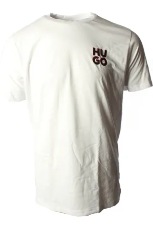 HUGO BOSS Homme, Tops, Blanc, Taille: S Lot de Deux T-shirts en Coton