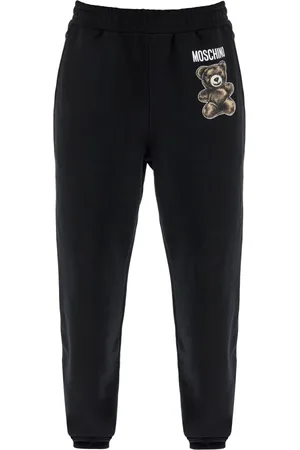 Moschino Homme, Pantalons, Noir, Taille: L Teddy Bear Joggers