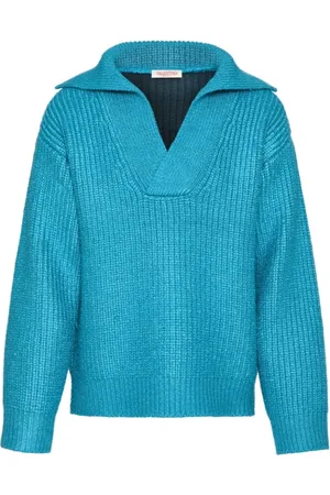 VALENTINO GARAVANI Homme, Pulls, Bleu, Taille: M Pull V