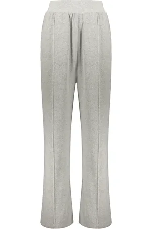 Kenzo Femme, Pantalons, Gris, Taille: 36 FR Pantalon à Taille Élastiquée avec Poches