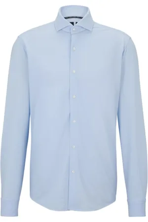 HUGO BOSS Homme, Chemises, Bleu, Taille: L Chemise Formelle
