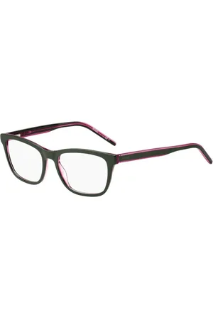 HUGO BOSS Femme, Accessoires, Vert, Taille: ONE Size Montures Vertes en Acétate