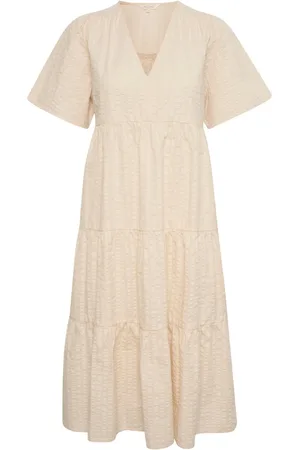 Part Two Femme, Robes, , Taille: 40 FR Robe d`été ivoire perlée