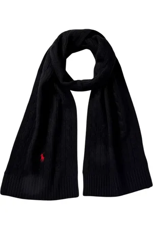 Ralph Lauren Unisex, Accessoires, Noir, Taille: ONE Size Écharpe d`hiver