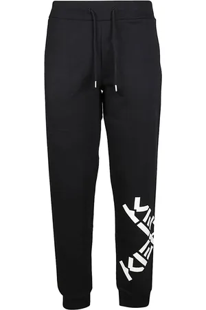 Kenzo Femme, Pantalons, Noir, Taille: 38 FR Pantalon de survêtement élégant