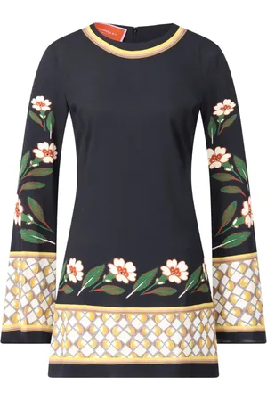 La DoubleJ Femme, Robes, Noir, Taille: 36 FR Mini-robe imprimée en sablé