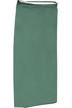Jacquemus Femme, Jupes, Vert, Taille: 40 FR Jupe Midi en Viscose
