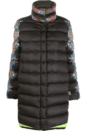 Etro Femme, Manteaux, Noir, Taille: 36 FR Down Vestes