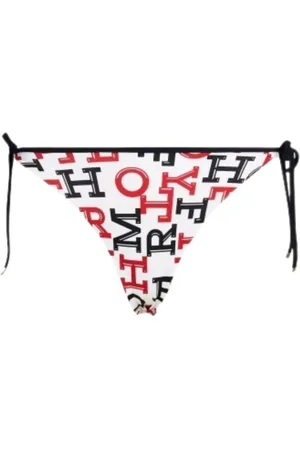 Tommy Hilfiger Femme, Maillots de bain, Multicolore, Taille: 40 FR Bas de bikini string à côtés effrontés