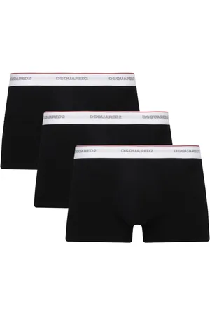Dsquared2 Homme, Sous-vêtements, Noir, Taille: M Pack Trunk Coton Noir Printemps 2025