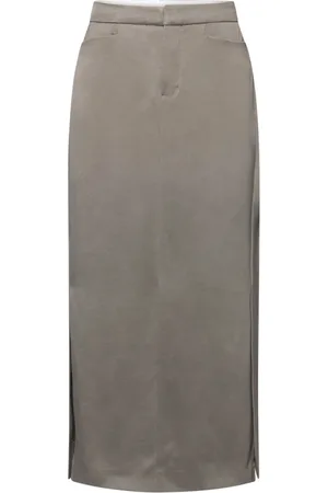 Drykorn Femme, Jupes, Brun, Taille: W29 Jupe crayon classique avec fentes latérales