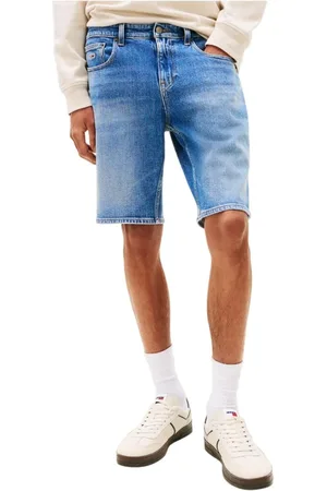Tommy Hilfiger Homme, Shorts, Bleu, Taille: W38 Slim Fit Distressed Shorts