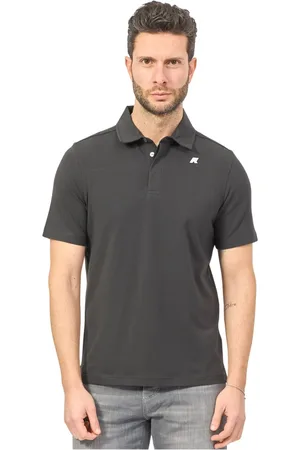 K-Way Homme, Tops, Noir, Taille: S Polo à Manches Courtes