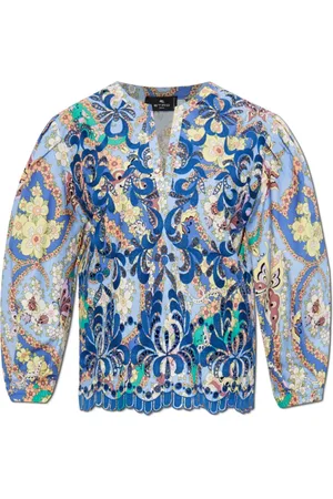 Etro Femme, Blouses et Chemises, Multicolore, Taille: 38 FR Haut avec motif floral