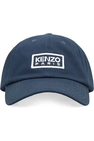 Kenzo Homme, Accessoires, Bleu, Taille: ONE Size Casquette en coton