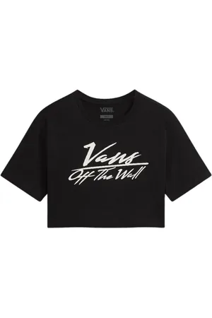 Vans Femme, Tops, Noir, Taille: 40 FR Crew Crop Chemises
