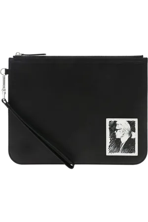 Karl Lagerfeld Femme, Accessoires, Noir, Taille: ONE Size Pochette Legend Karl