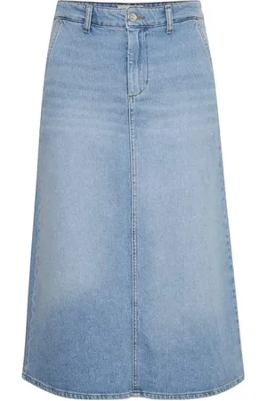 Part Two Femme, Jupes, Bleu, Taille: 40 FR Jupe en jean
