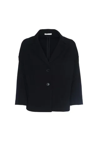 Circolo Femme, Vestes, Noir, Taille: 40 FR Veste Caban Femme Noire