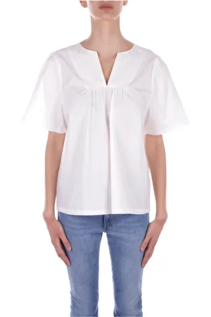 Woolrich Femme, Blouses et Chemises, Blanc, Taille: 42 FR Blouse