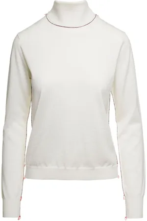 Maison Margiela Femme, Pulls, Blanc, Taille: 40 FR Pulls Blancs pour Femmes