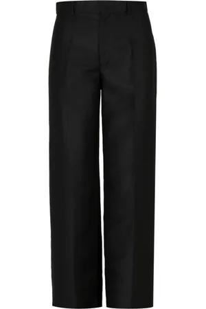Serafini Femme, Pantalons, Noir, Taille: 38 FR Pantalon à Jambes Larges