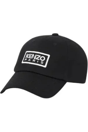 Kenzo Homme, Accessoires, Noir, Taille: ONE Size Casquette Tag