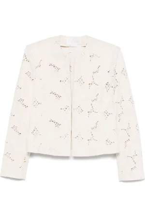 GENNY Femme, Vestes, , Taille: 38 FR Veste avec Détails Découpés