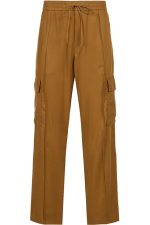 Iceberg Homme, Pantalons, , Taille: S Pantalon Cargo en Tencel avec Broderie