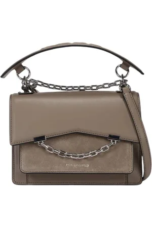 Karl Lagerfeld Femme, Sacs, Gris, Taille: ONE Size Sac à main Niska
