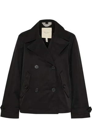Part Two Femme, Manteaux, Noir, Taille: 36 FR Veste Noire Classique Nellipw Otw