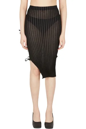 a. roege hove Femme, Jupes, Noir, Taille: L Jupe en Coton Côtelé