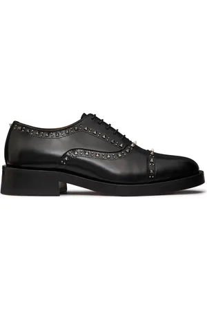 VALENTINO GARAVANI Femme, Chaussures, Noir, Taille: 41 EU Chaussures Oxford à lacets