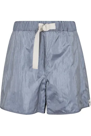 Jil Sander Femme, Shorts, Bleu, Taille: 38 FR Shorts Courts Élégants