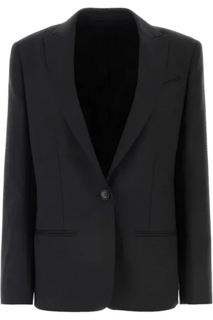 Serafini Femme, Vestes, Gris, Taille: 34 FR Blazer Stretch Anthracite