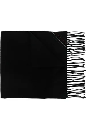 Tommy Hilfiger Homme, Accessoires, Noir, Taille: ONE Size Écharpe Tissée 1985