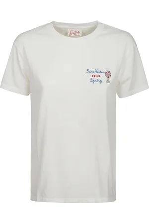MC2 SAINT BARTH Femme, Tops, Blanc, Taille: 44 FR T-Chemises