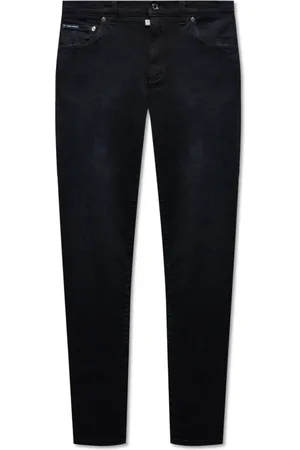 Dolce & Gabbana Homme, Jeans, Noir, Taille: S Slim-fit jeans