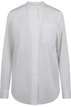 Jil Sander Femme, Blouses et Chemises, Blanc, Taille: 36 FR Chemise Tuesday avec poche plaquée