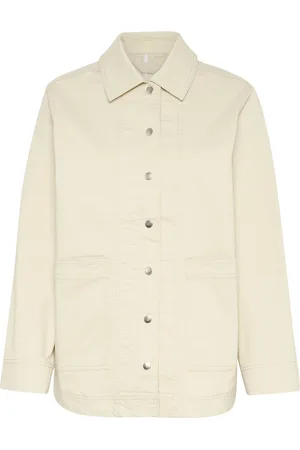 Part Two Femme, Vestes, , Taille: 46 FR Veste Chêne Français avec Poches Surdimensionnées